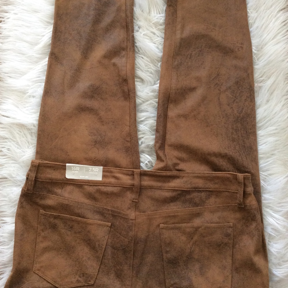 NWT Chico’s Faux Suede Slim Pant - Picture 15 of 16